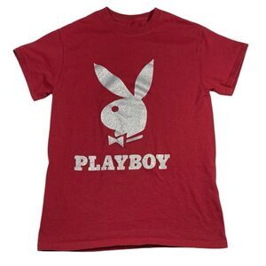 PLAYBOY Glitter Classic Tee Shirt